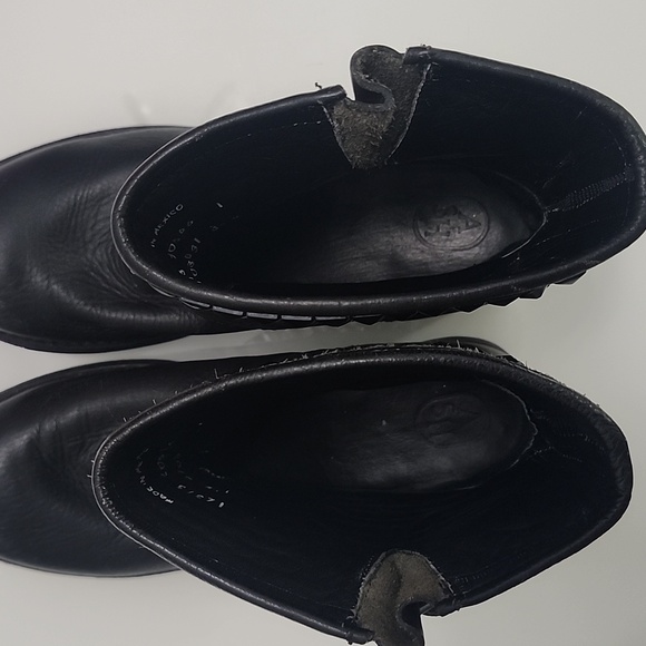 Ash Studded Black Ankle Boots - Picture 6 of 15